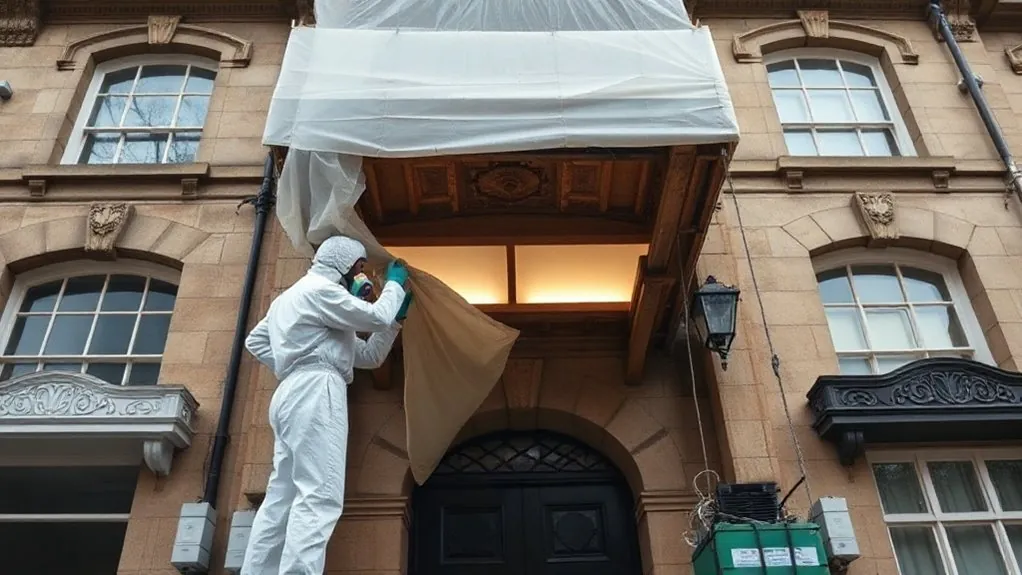Listed Building Asbestos Removal in Olympic Park — HSE-licensed specialists