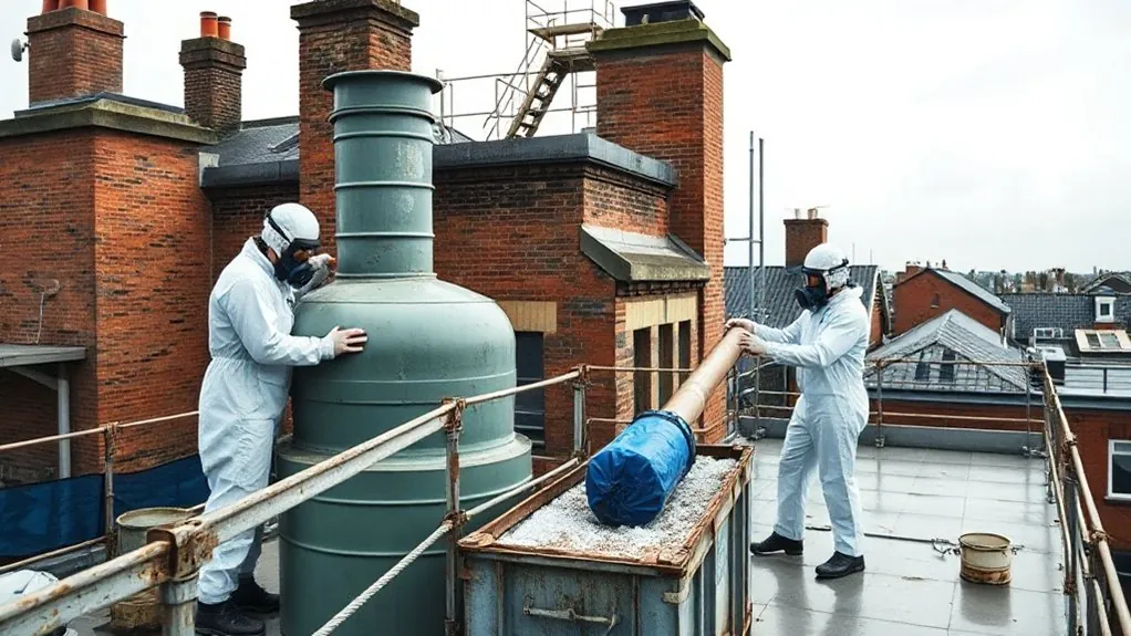 Water Tank & Flue Removal in Olympic Park — HSE-licensed specialists